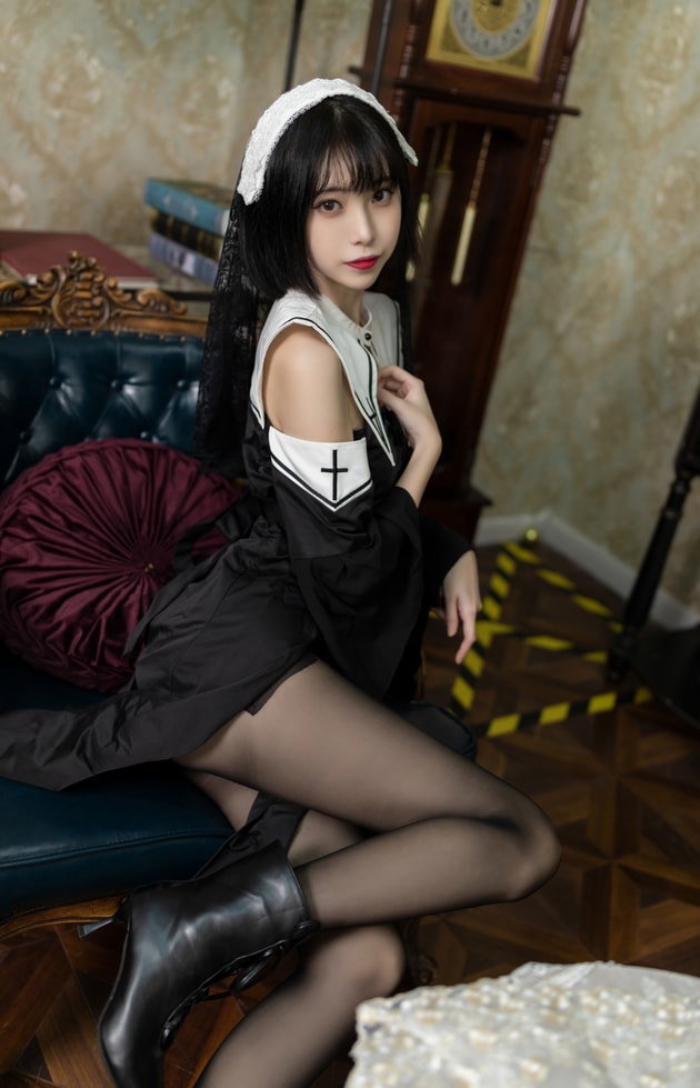 许岚LAN – NO.16 暗黑修女[40P-640MB]-玩偶屋