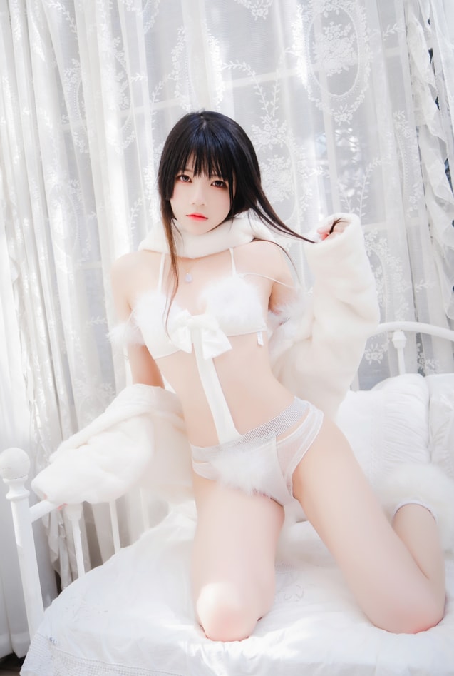 桜桃喵 – NO.138 小白兔[97P-1.37GB]-玩偶屋