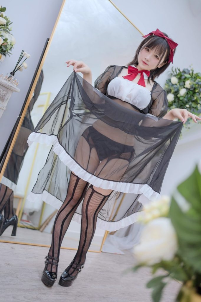 阿半今天很开心 NO.020 透明女仆[39P-167M]-玩偶屋