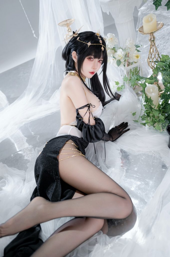Shika小鹿鹿 NO.125 碧蓝航线 镇海 [10P-77MB]-玩偶屋
