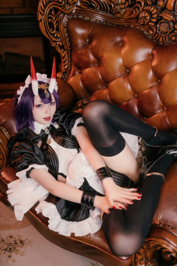 花铃 NO.67 FGO 酒吞童子 女仆 [72P-697MB]-森女部落
