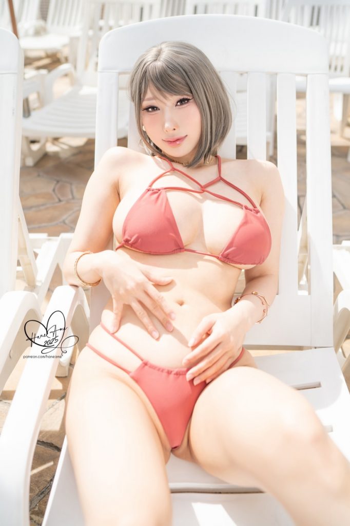 雨波HaneAme – NO.412 Original_Tangerine Heat swimsuit_橘爆夏日！泳裝[55P-234MB]VIP-玩偶屋
