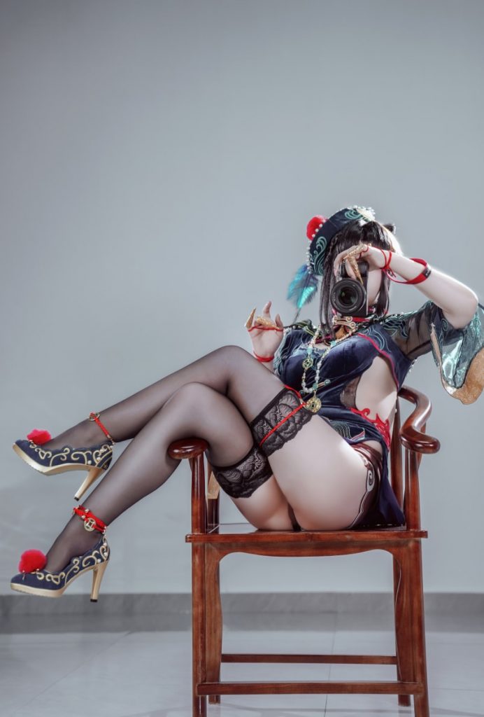 半半子 NO.92 玉玲珑僵尸娘 [24P2V-187MB]-森女部落