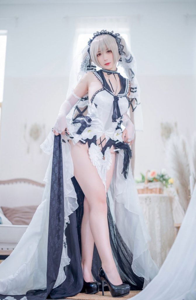 樱落酱w NO.032 碧蓝航线 可畏 礼服[20P-208MB]-森女部落