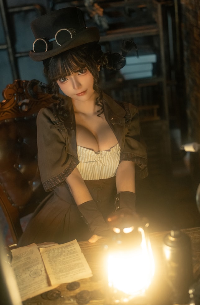蠢沫沫 – NO.200 蒸汽少女[110P-1.03GB]-玩偶屋