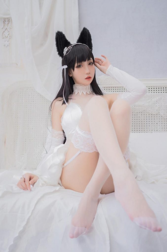 焖焖碳 NO.042 爱宕花嫁 [20P-211MB]-玩偶屋