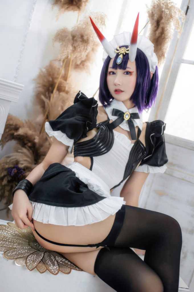 羽生三未 – NO.25 FGO-酒吞童子女仆[20P-148MB]-玩偶屋